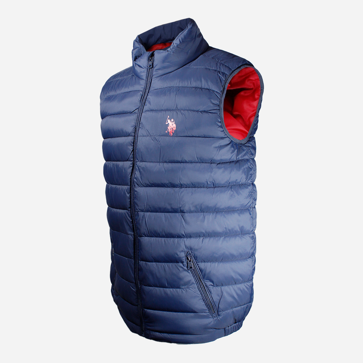 Polo Club Chaleco Acolchado Mujer Azul Chaleco Acolchado Chalecos