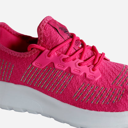 Tenis dama U.S: Polo ASSN rosa