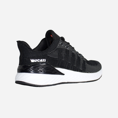 Tenis para hombre Ducati negro y blanco