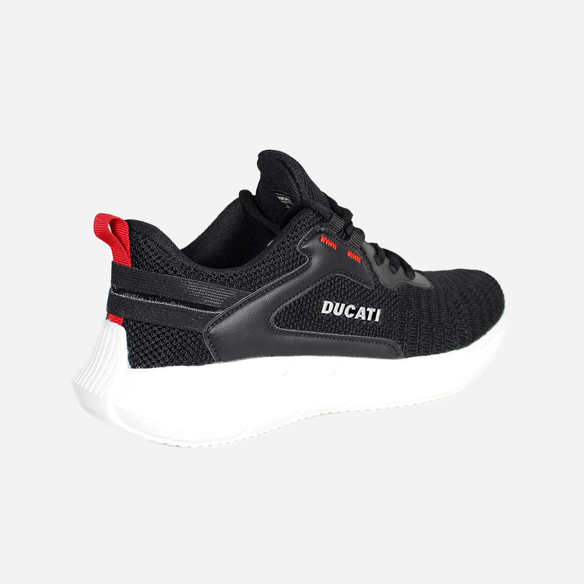 Tenis para hombre Ducati sport negro y blanco