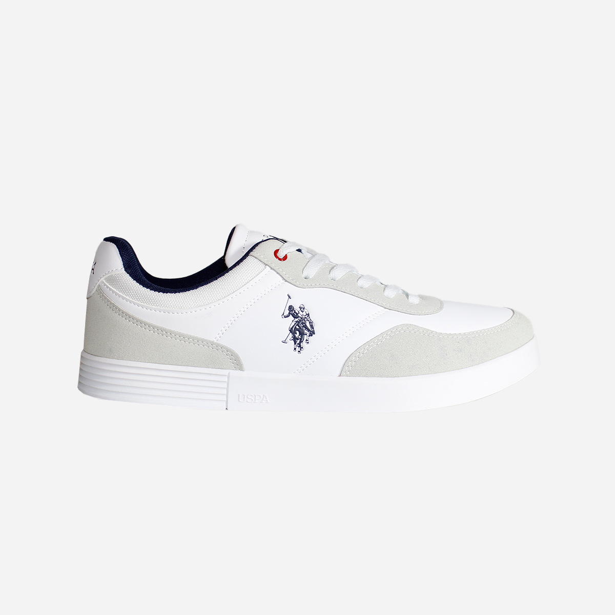 Zapato casual para hombre U.S: Polo ASSN blanco