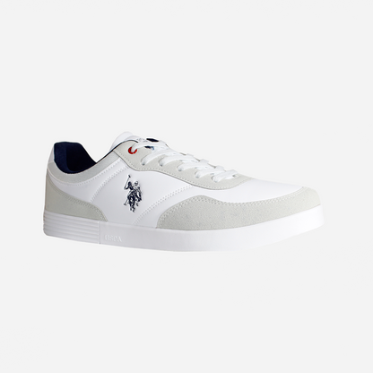 Zapato casual para hombre U.S: Polo ASSN blanco