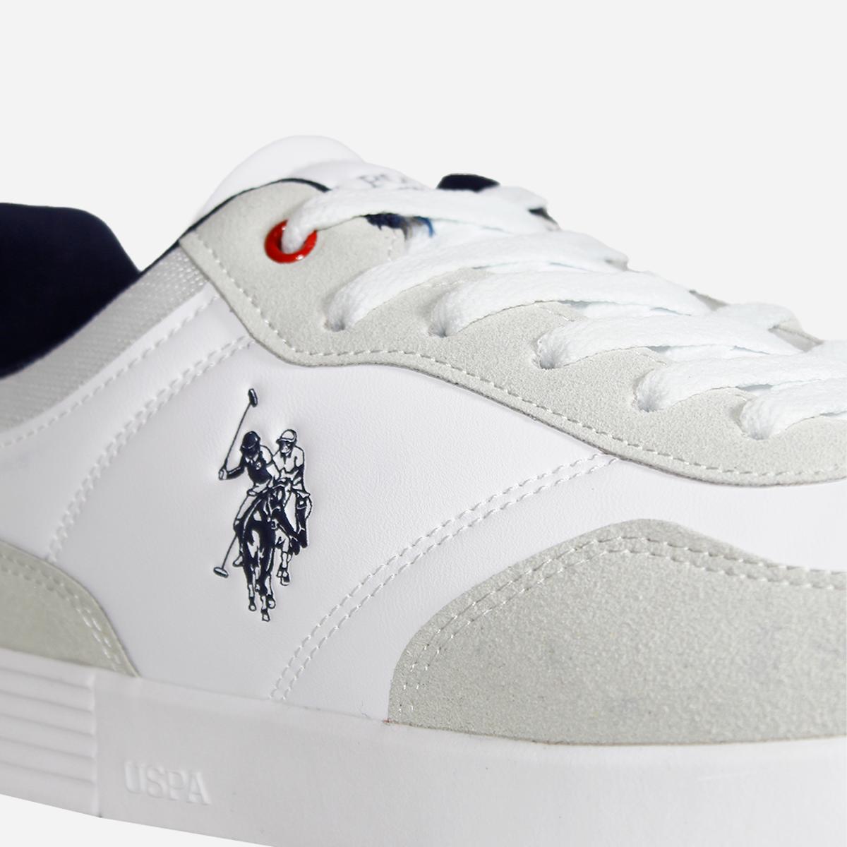 Zapato casual para hombre U.S: Polo ASSN blanco