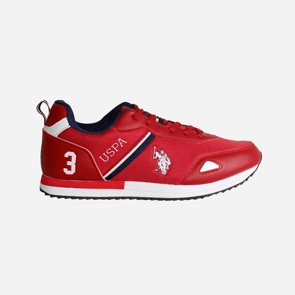 Tenis para hombre U.S: Polo ASSN rojo