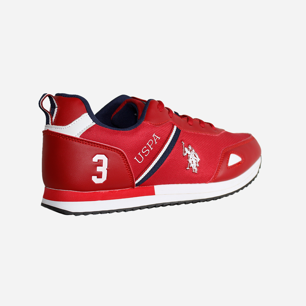 Tenis para hombre U.S: Polo ASSN rojo