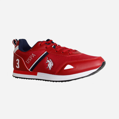 Tenis para hombre U.S: Polo ASSN rojo