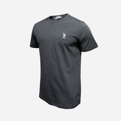 Camiseta para hombre U.S: Polo ASSN gris oscuro