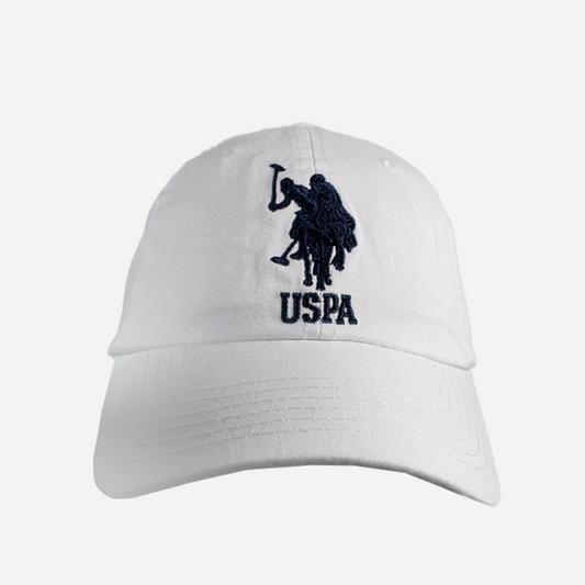 Gorra U.S: Polo ASSN blanca