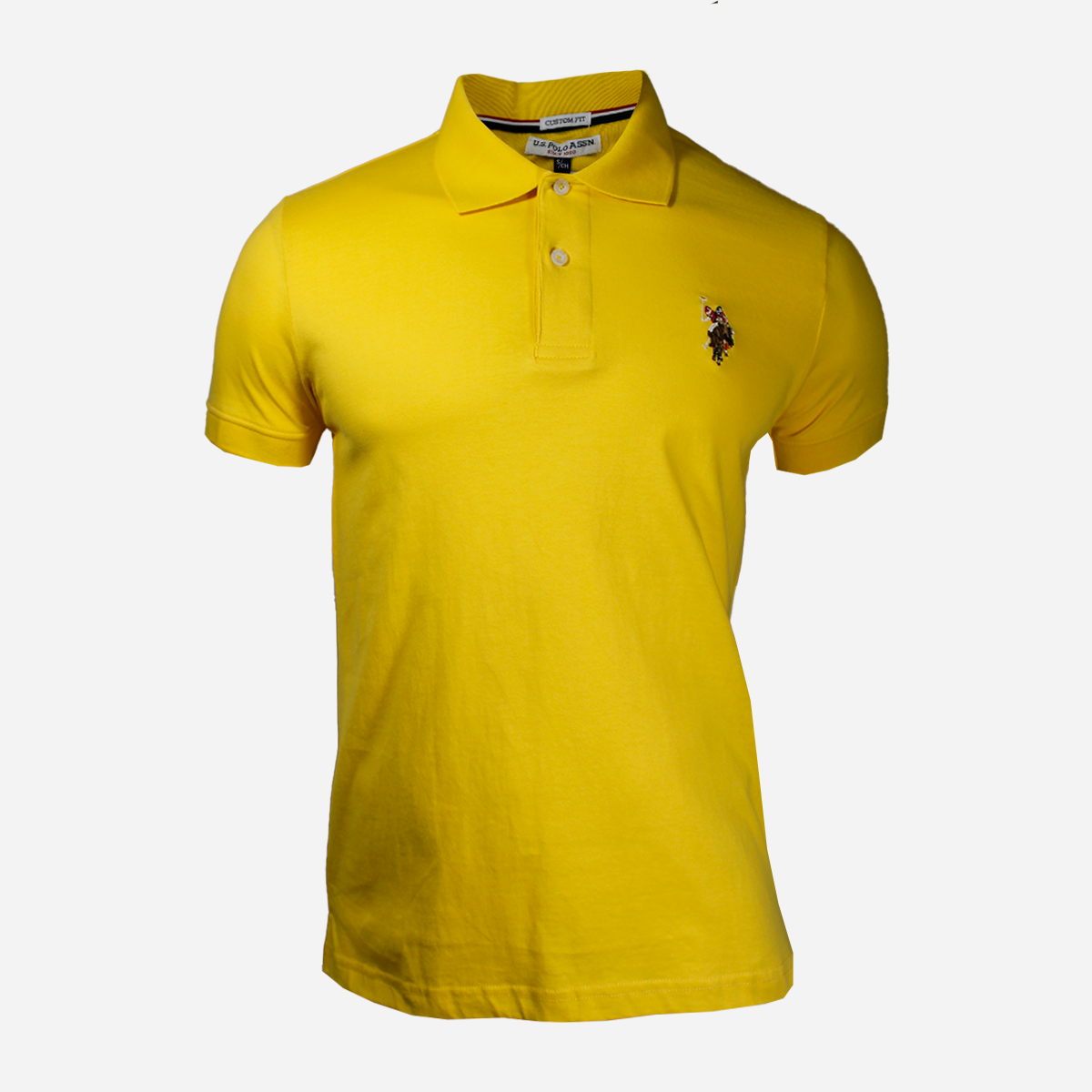 Polo para hombre U.S: Polo ASSN amarillo