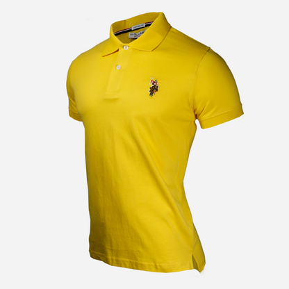 Polo para hombre U.S: Polo ASSN amarillo