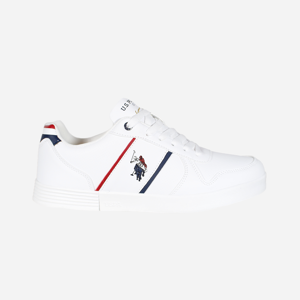 Zapato casual hombre U.S: Polo ASSN blanco clasico