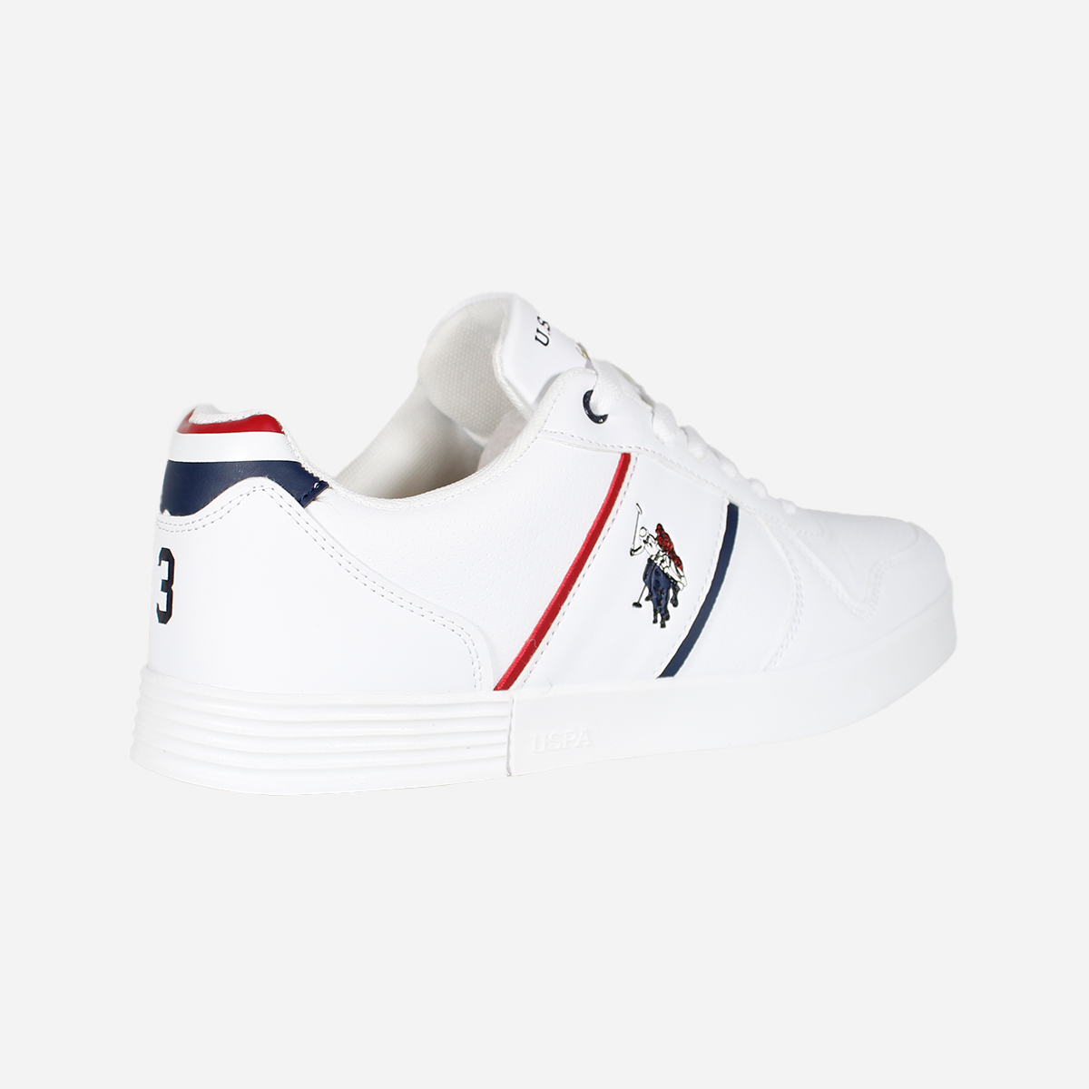 Zapato casual hombre U.S: Polo ASSN blanco clasico