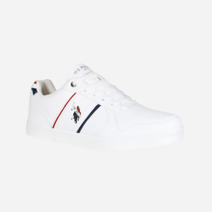 Zapato casual hombre U.S: Polo ASSN blanco clasico