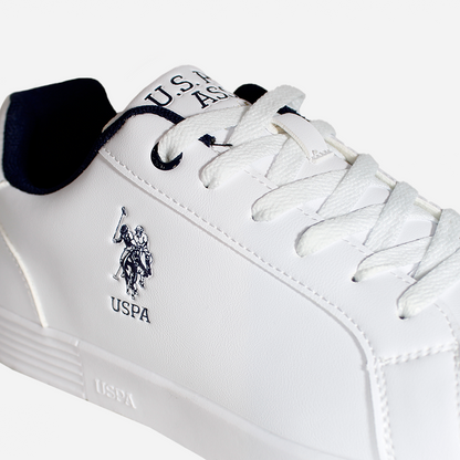 Zapato casual hombre U.S: Polo ASSN blanco