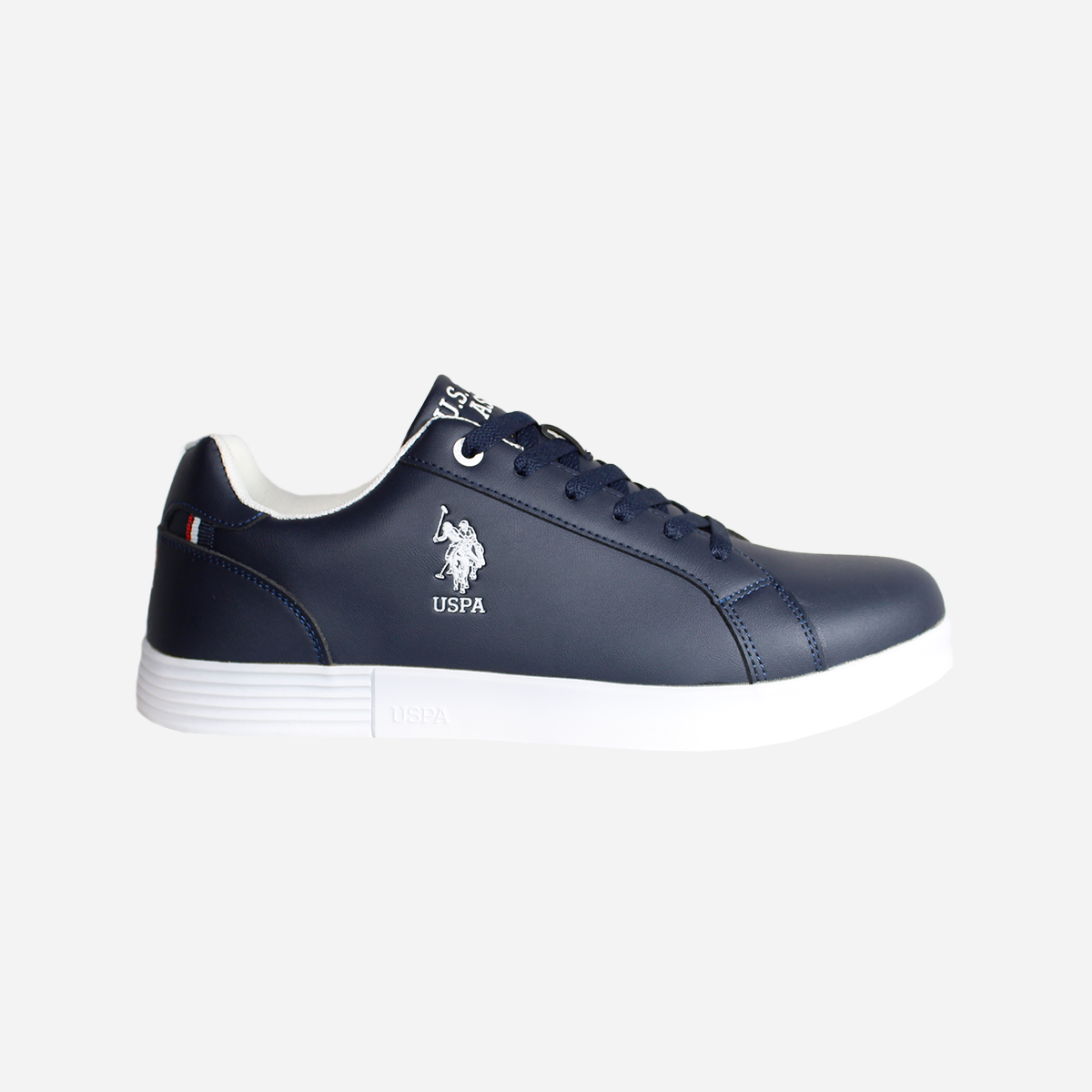 Zapato casual hombre U.S: Polo ASSN azul y blanco