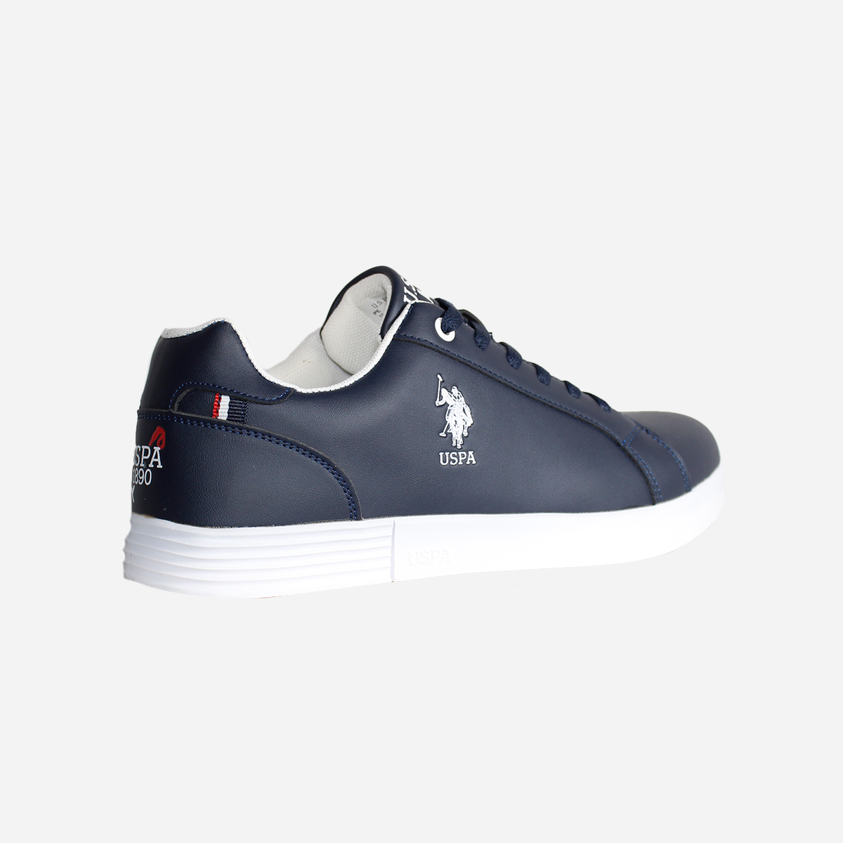 Zapato casual hombre U.S: Polo ASSN azul y blanco