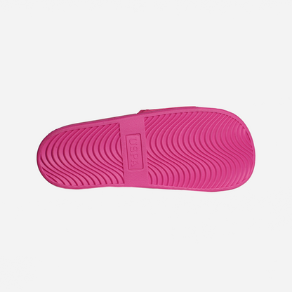 Chancletas para mujer U.S: Polo ASSN magenta rosa