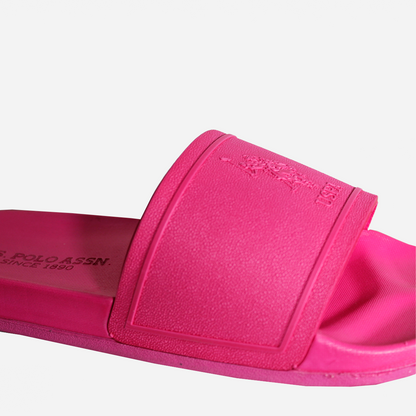 Chancletas para mujer U.S: Polo ASSN magenta rosa