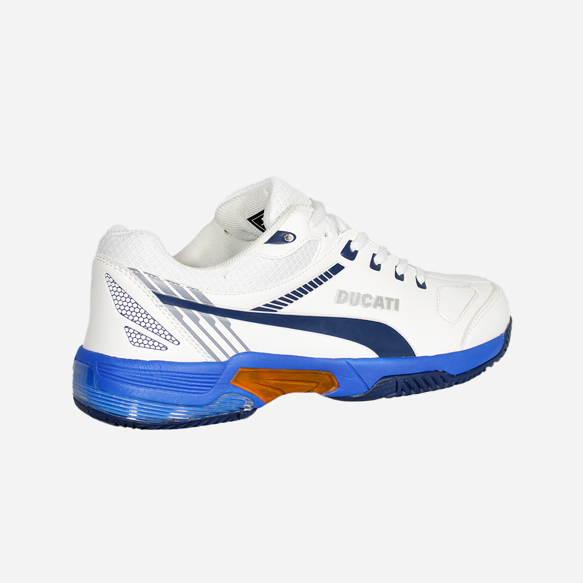 Tenis Ducati racing blanco y azul