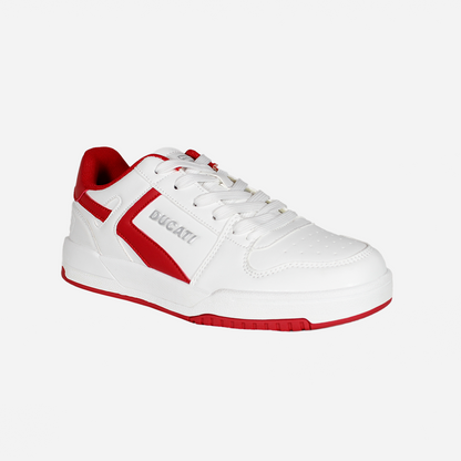 Tenis para hombre Ducati blanco y rojo