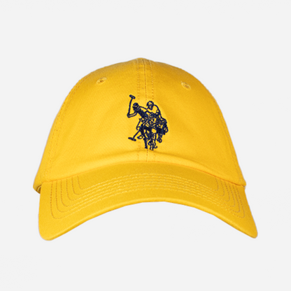 Gorra U.S: Polo ASSN amarilla logo bordado