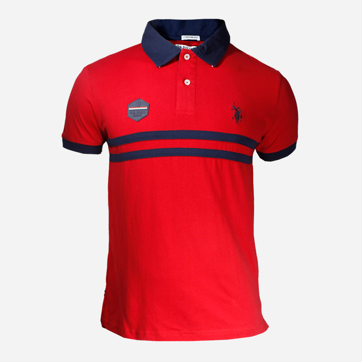 Polo hombre U.S: Polo ASSN rojo