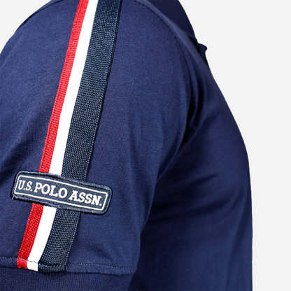 Polo para hombre U.S: Polo ASSN azul oscuro