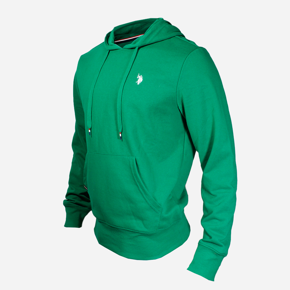 Buso para hombre U.S: Polo ASSN verde logo blanco